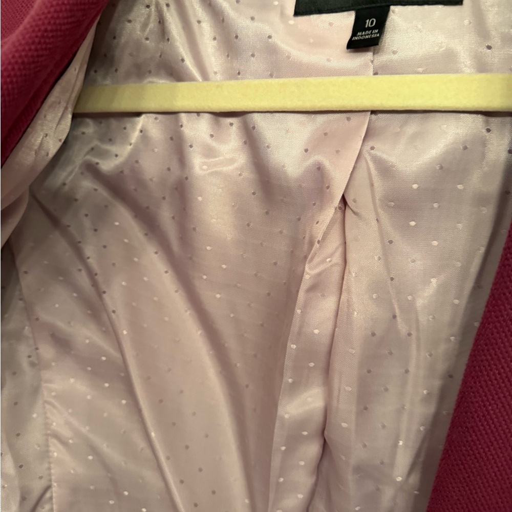 Banana Republic Wine Blazer with Gold Accents - Picture 5 of 5